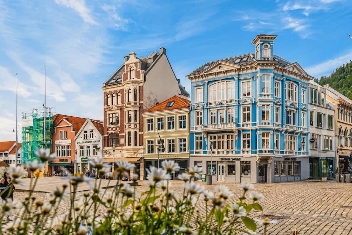 Dinbnb Apartments I Historical Two-Floor Apartment With Rooftop Panorama I 1645 Heritage Bergen Ngoại thất bức ảnh